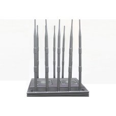 Jaudīgs 10-diapazonu stacionārs mobilo sakaru slāpētājs GSM 3G 4G 5G WiFi Bluetooth GPS